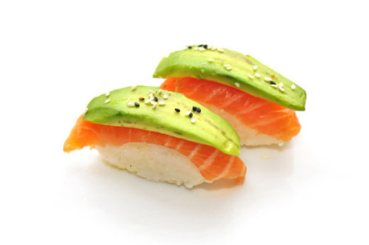 112.Sushi saumon avocat